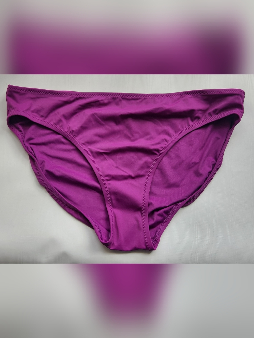 Amazon Essentials Women’s Bikini Bottom Violet Size L